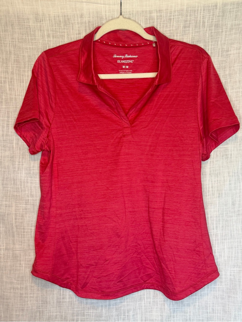 Tommy Bahama IslandZone Women's Red Polo Top